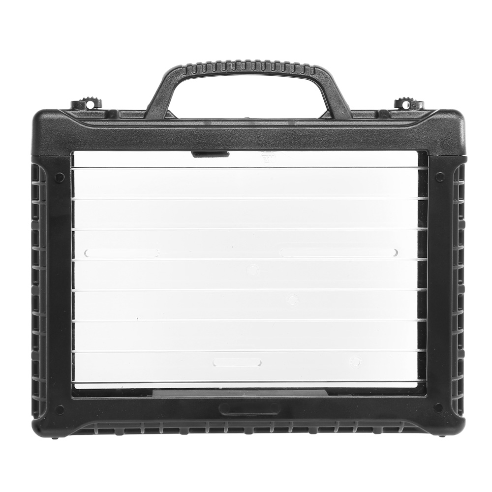 Wei-ETech UPC Ultimate Pistol Case mit LED-Beleuchtung Koffer 31 x 27 x 7 cm schwarz Bild 2