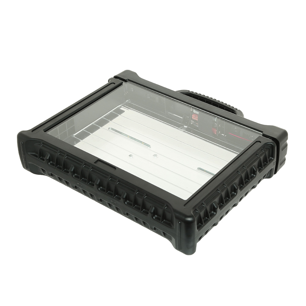 Wei-ETech UPC Ultimate Pistol Case mit LED-Beleuchtung Koffer 31 x 27 x 7 cm schwarz Bild 4