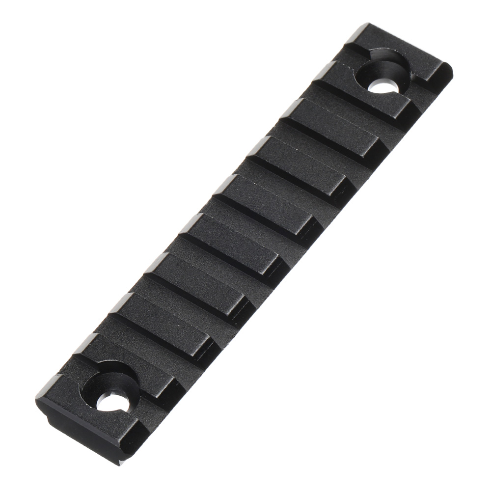 MET LOCK 21mm Aluminium Schiene 9 Slot / 97mm schwarz Bild 1