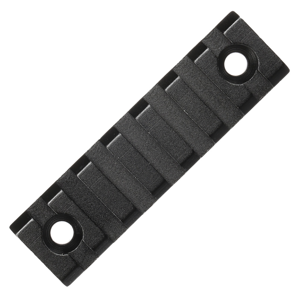 MET LOCK 21mm Aluminium Schiene 7 Slot / 77mm schwarz Bild 3