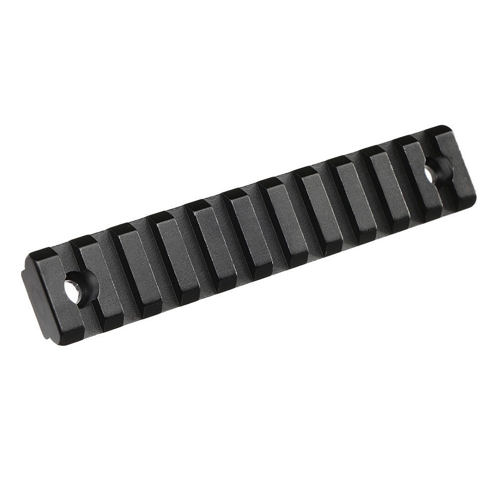 MET LOCK 21mm Aluminium Schiene 11 Slot / 117mm schwarz Bild 2