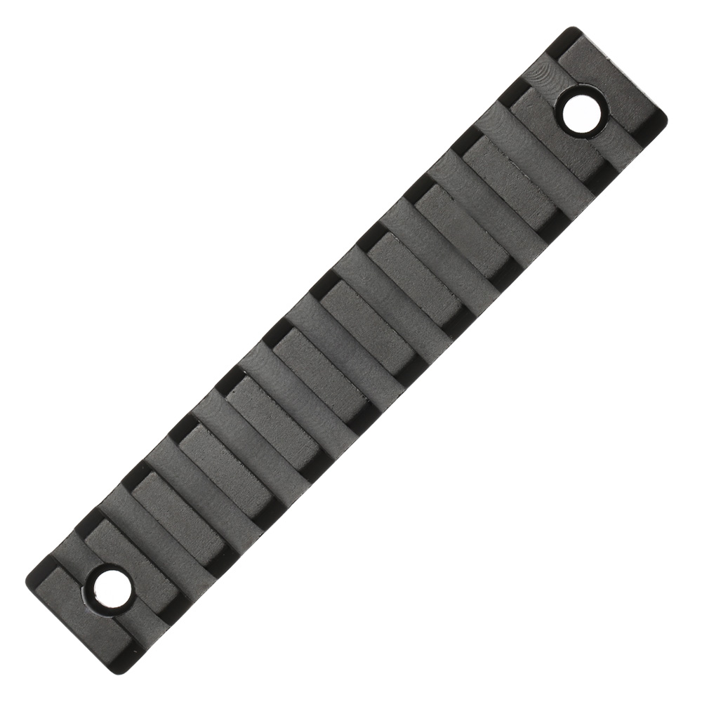 MET LOCK 21mm Aluminium Schiene 11 Slot / 117mm schwarz Bild 3