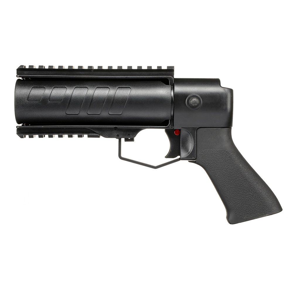 APS 40mm Airsoft Thor Power Up Pistolen-Launcher mit Grtelhalterung schwarz Bild 1