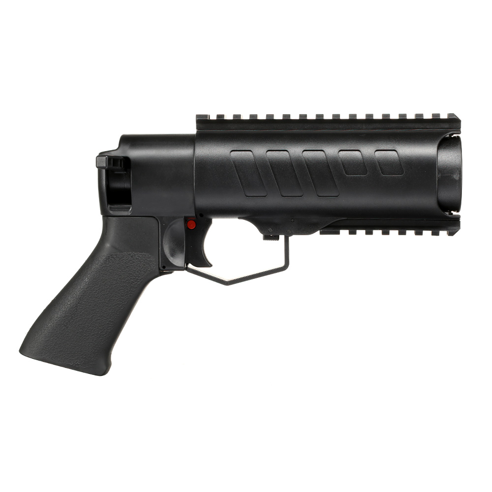 APS 40mm Airsoft Thor Power Up Pistolen-Launcher mit Grtelhalterung schwarz Bild 2