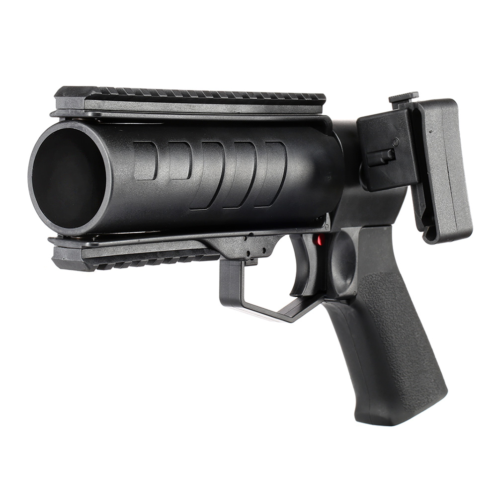 APS 40mm Airsoft Thor Power Up Pistolen-Launcher mit Grtelhalterung schwarz Bild 6