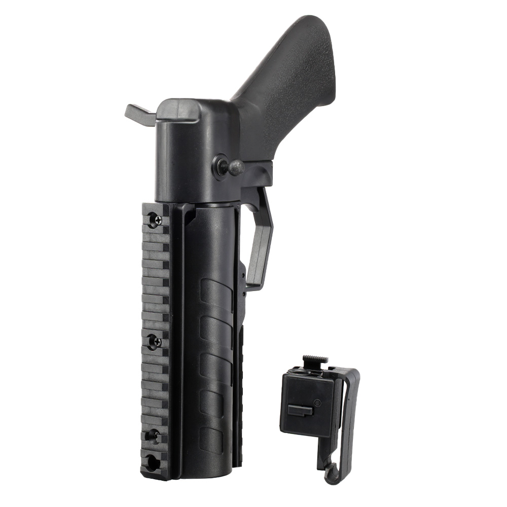 APS 40mm Airsoft Thor Power Up Pistolen-Launcher mit Grtelhalterung schwarz Bild 9