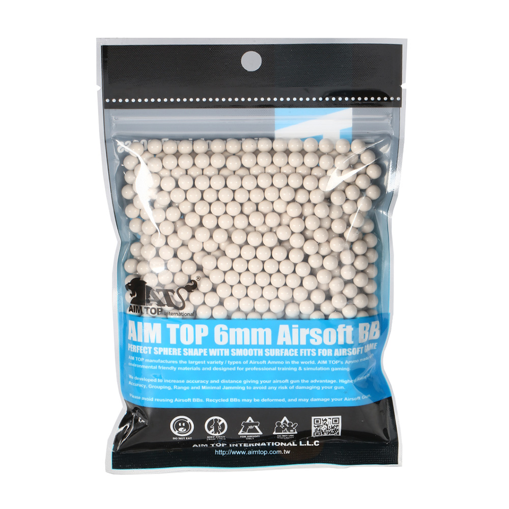 AIM Top High Precision BIO 0.20g 1.000er Beutel hellgrau Bild 1