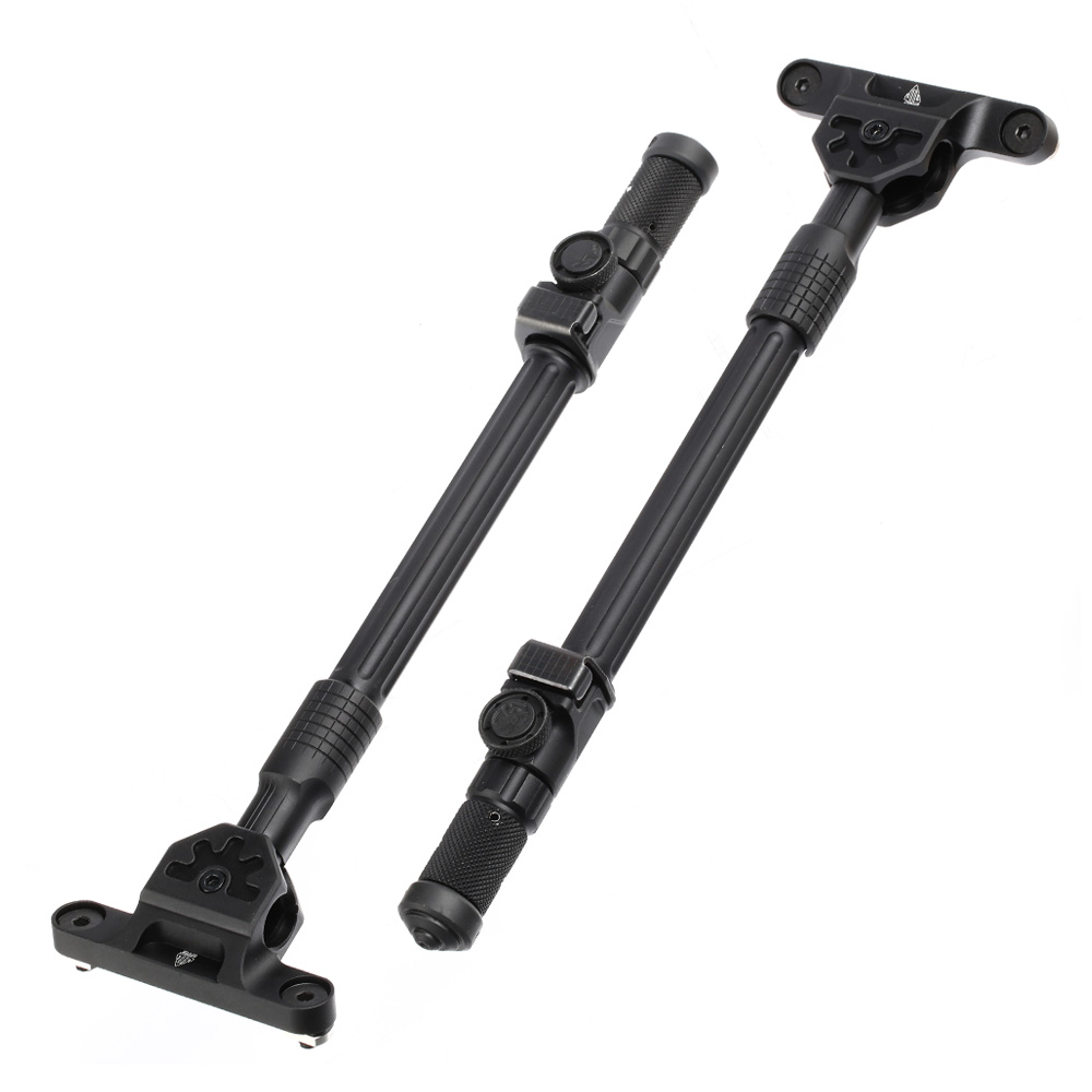 UTG M-Lok Recon Flex II Side-Mount Metall Zweibein - Gummife 230 - 337 mm schwarz Bild 1