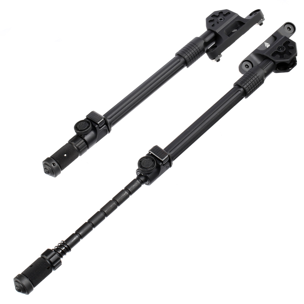 UTG M-Lok Recon Flex II Side-Mount Metall Zweibein - Gummife 230 - 337 mm schwarz Bild 4