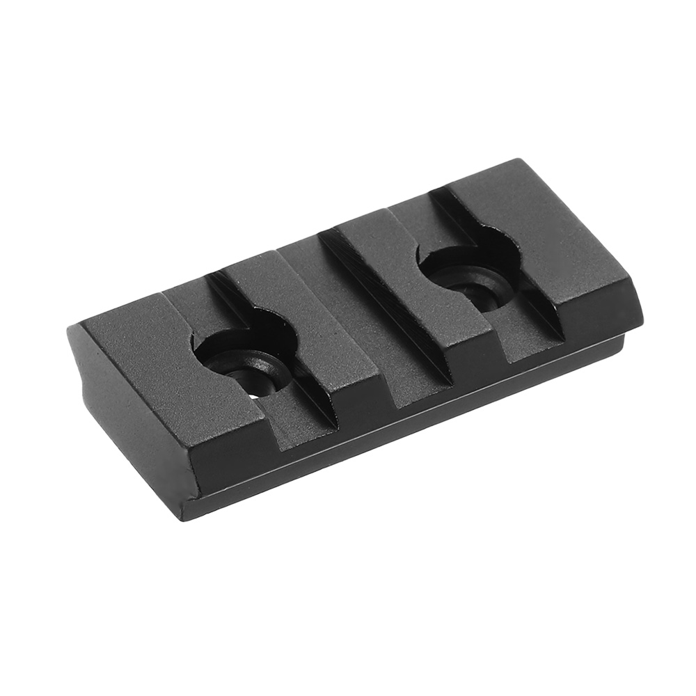 MET LOCK 21mm Aluminium Schiene 3 Slot / 40mm schwarz Bild 1