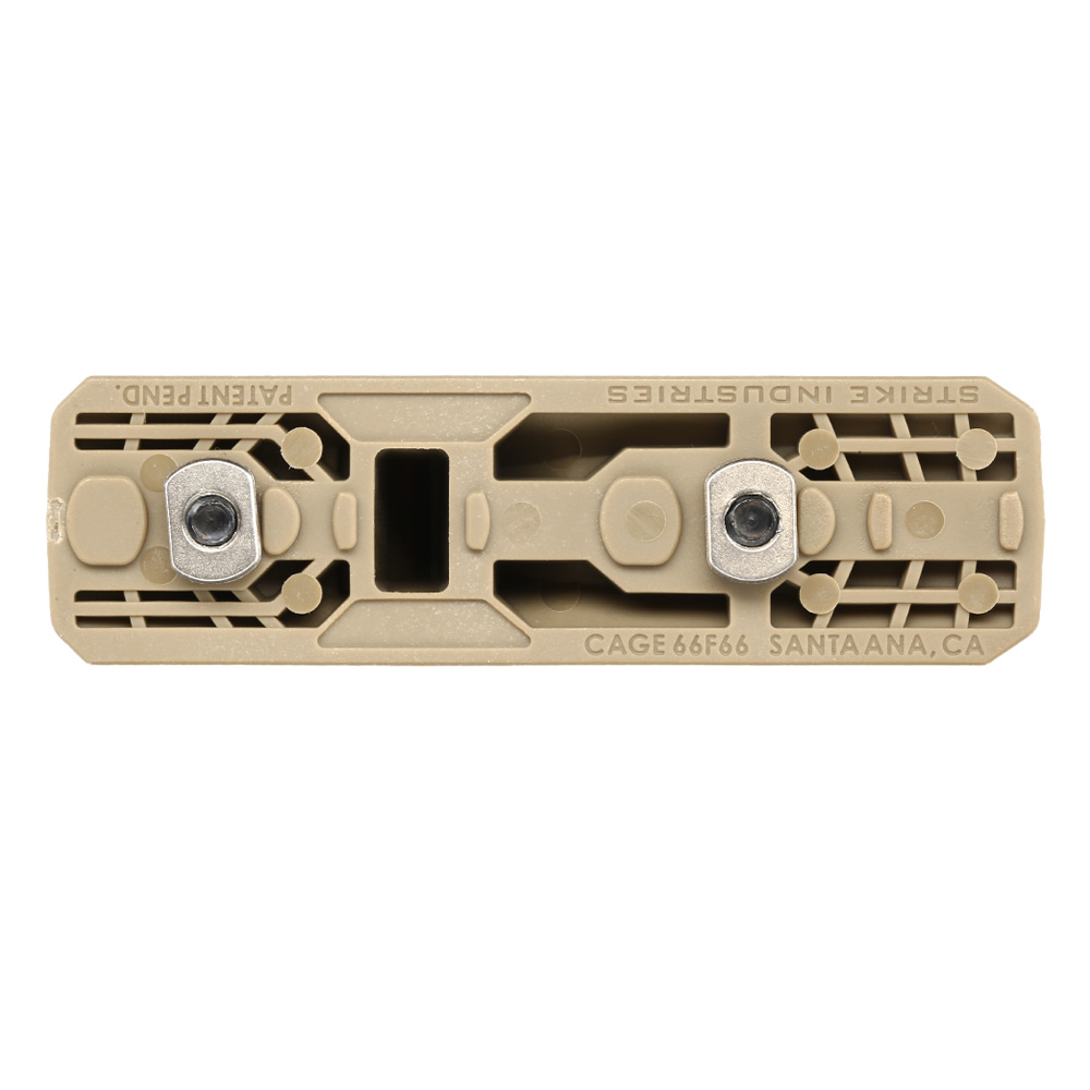 Strike Industries KeyMod / M-LOK Link Anchor Polymer Hand Stop Flat Dark Earth Bild 5