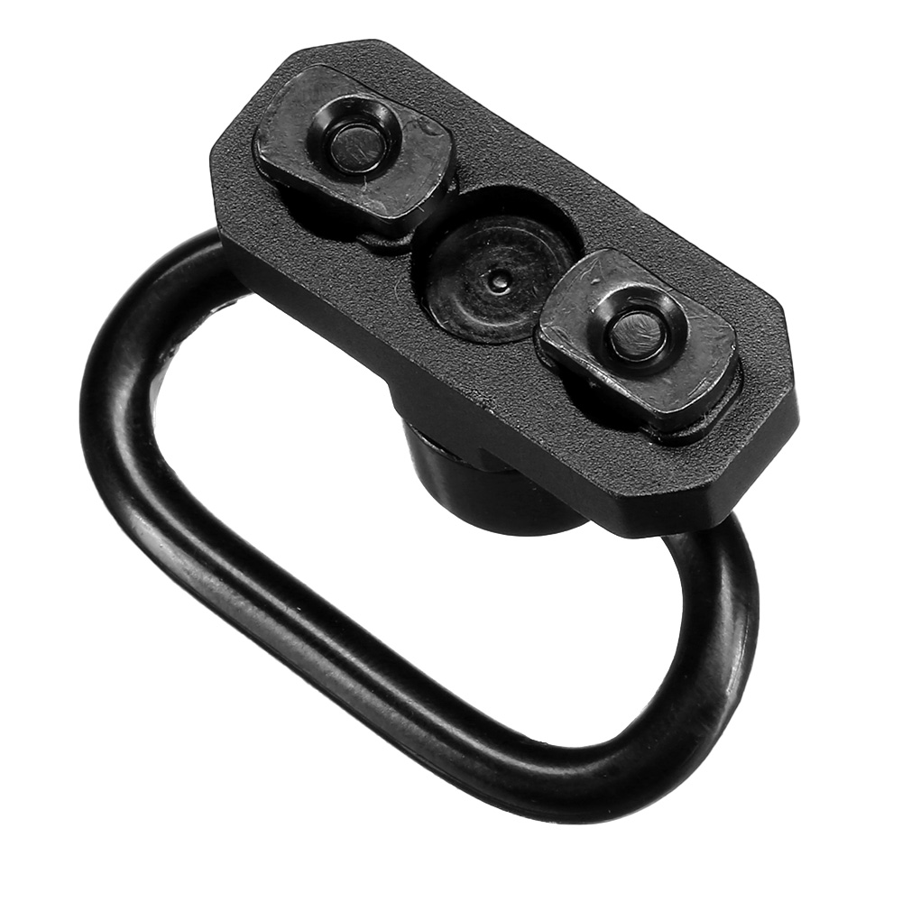 MET LOCK Aluminium QD Tragegurtadapter mit QD-se schwarz Bild 3