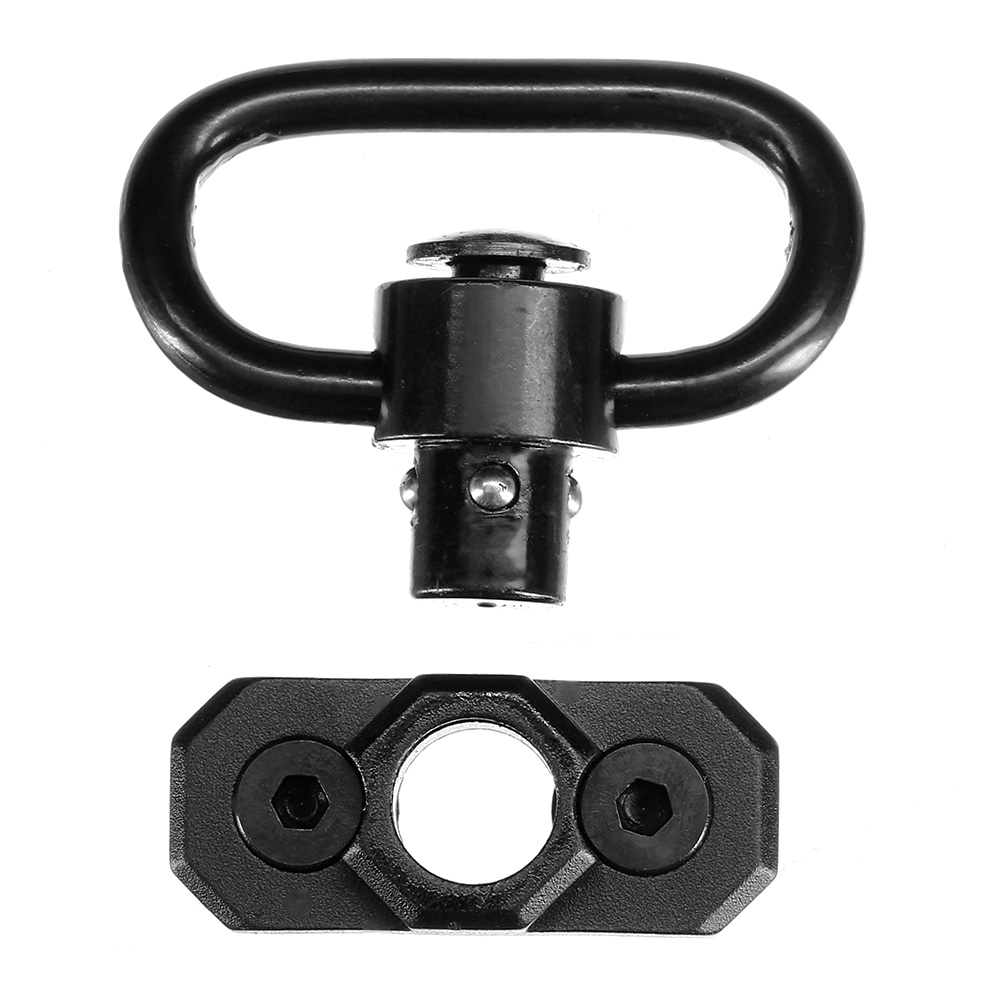 MET LOCK Aluminium QD Tragegurtadapter mit QD-se schwarz Bild 4