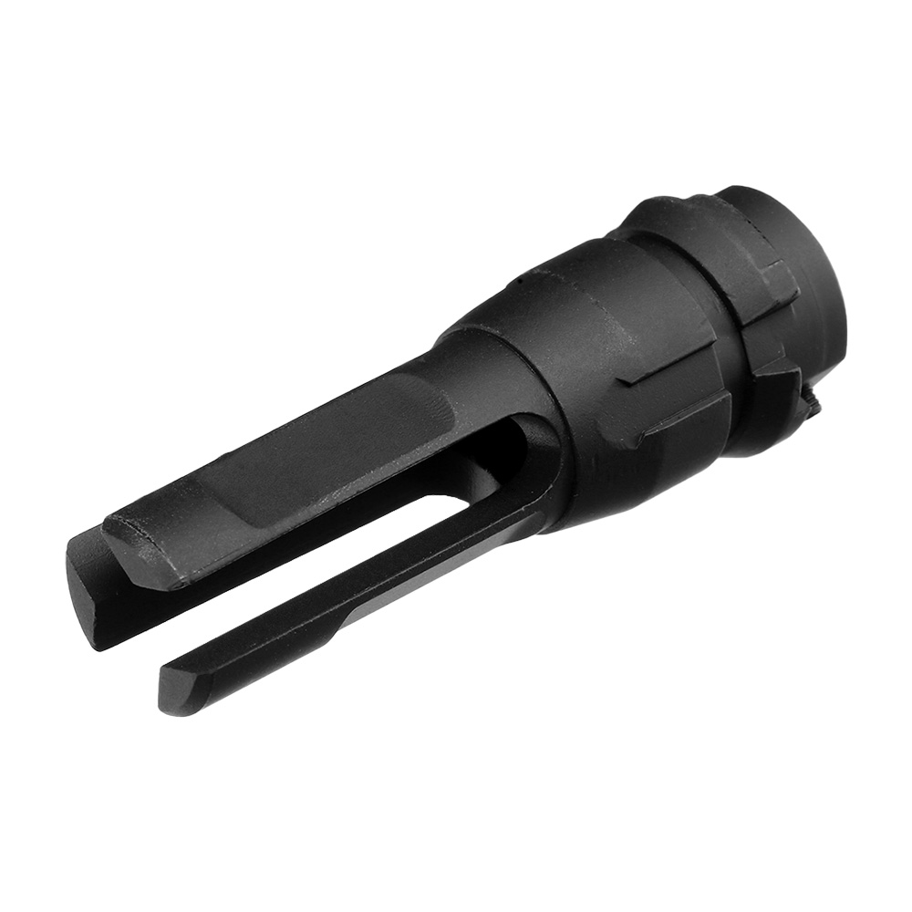 APS Dead Air Aluminium Flash-Hider schwarz 14mm-