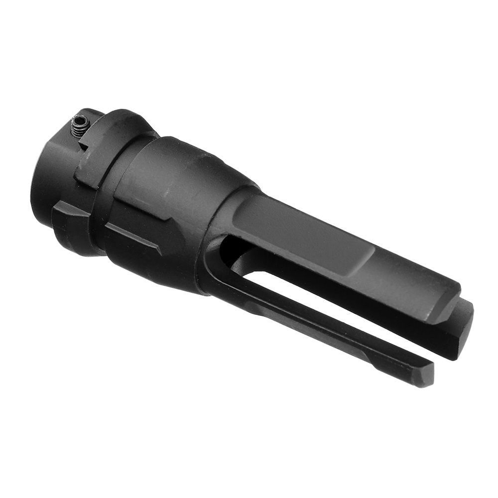 APS Dead Air Aluminium Flash-Hider schwarz 14mm- Bild 1