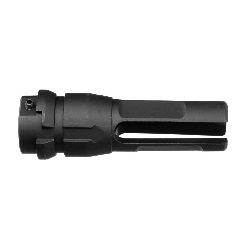 APS Dead Air Aluminium Flash-Hider schwarz 14mm- Bild 5