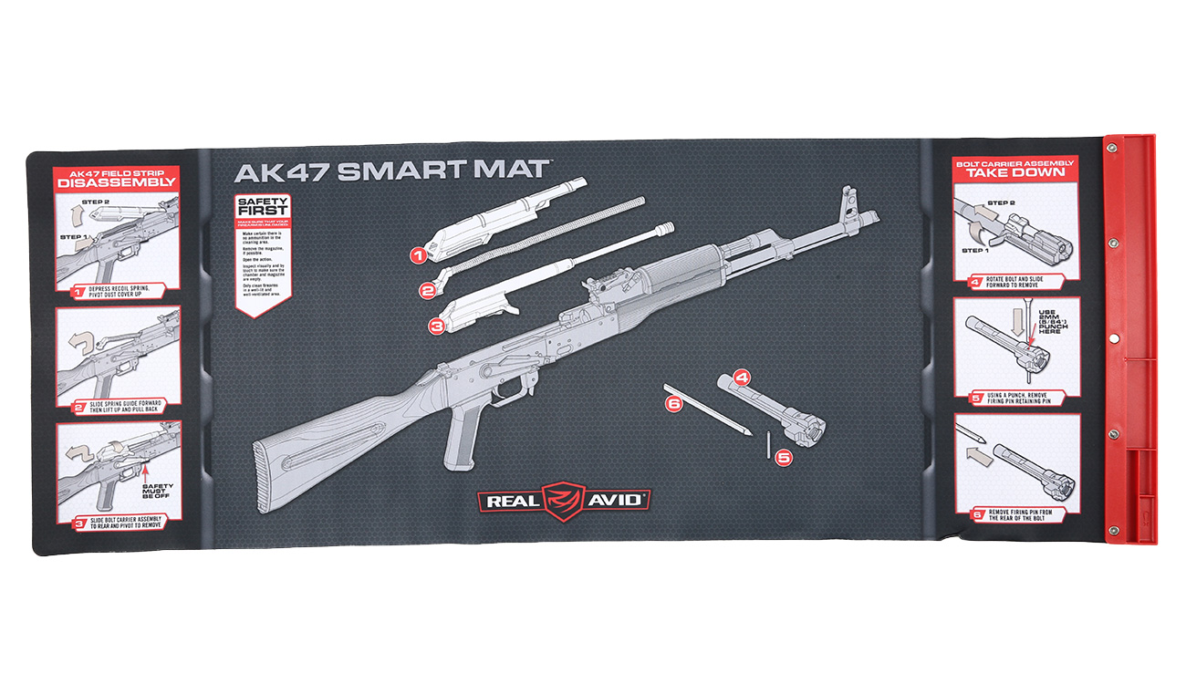 Real Avid AK47 Smart Mat - Next-Gen Reinigungsunterlage fr Gewehre