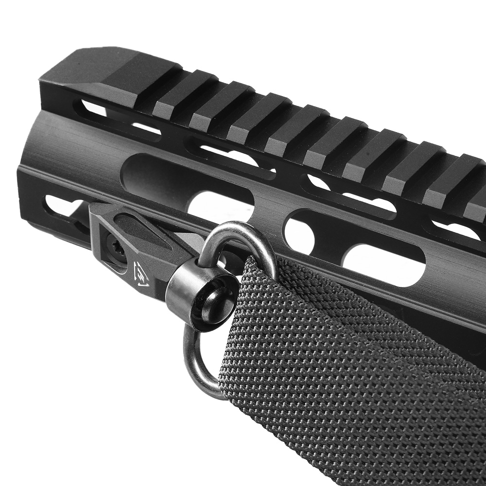 Strike Industries KeyMod / M-LOK Link Aluminium AQD Angled QD Mount - Tragegurthalterung schwarz Bild 8