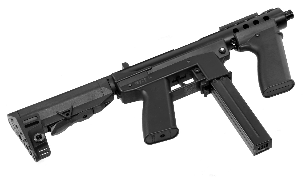 Echo1 GAT-X mit Slide Stock Komplettset S-AEG 6mm BB schwarz Bild 4