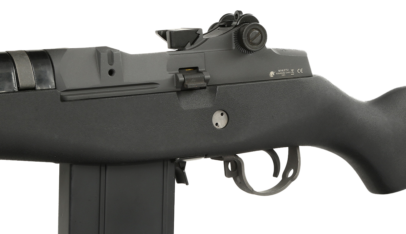 G&G M14 ETU-Mosfet Vollmetall S-AEG 6mm BB schwarz Bild 6