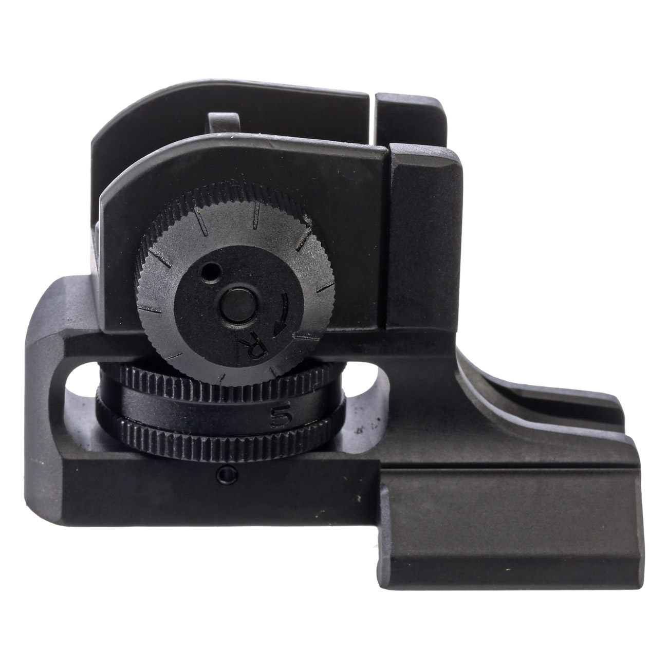 UTG AR15 Super Slim Fixed Rear Sight f. 21mm Schienen schwarz Bild 4