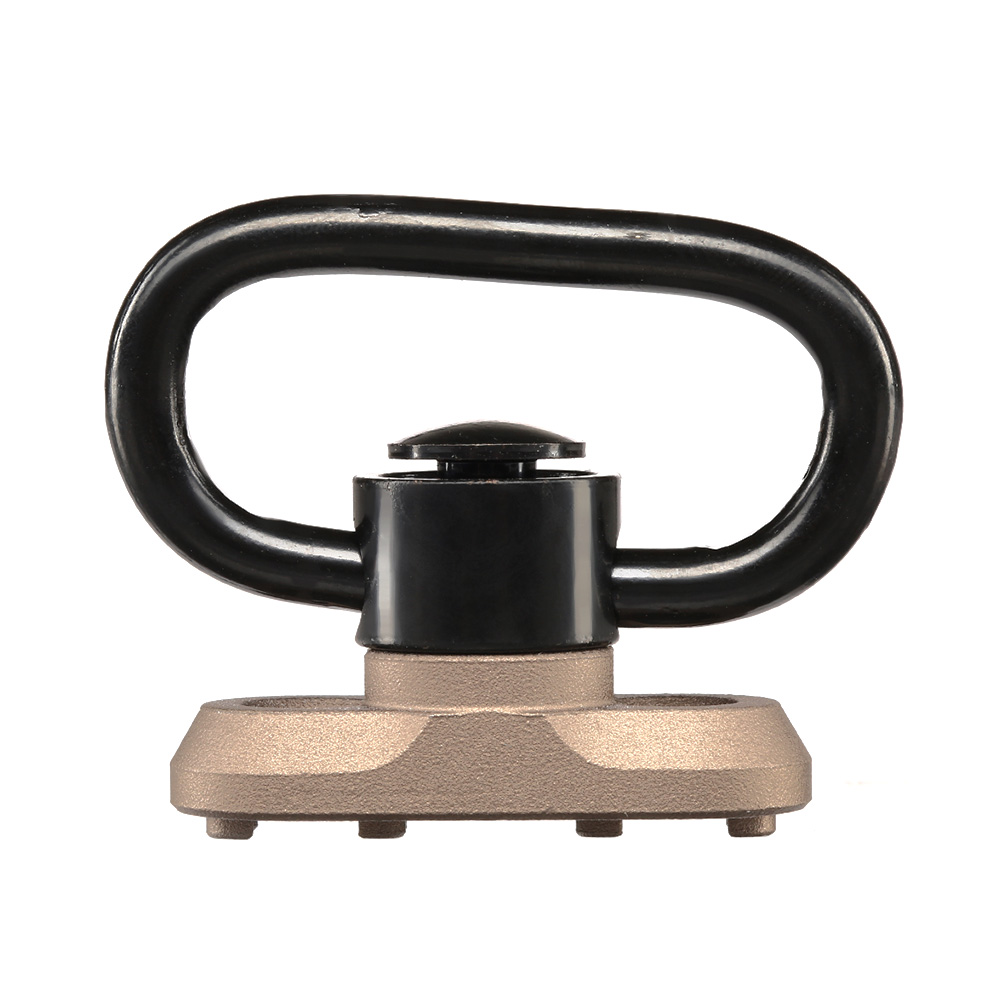 MET KeyMod / LOCK Aluminium QD Tragegurtadapter mit QD-se Dark Earth Bild 1