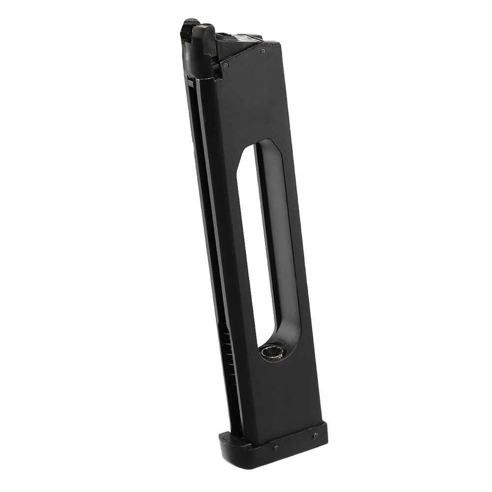 Vorsk M1911 MEU / VX-9 GBB Magazin 36 Schuss Extended schwarz - CO2-Version