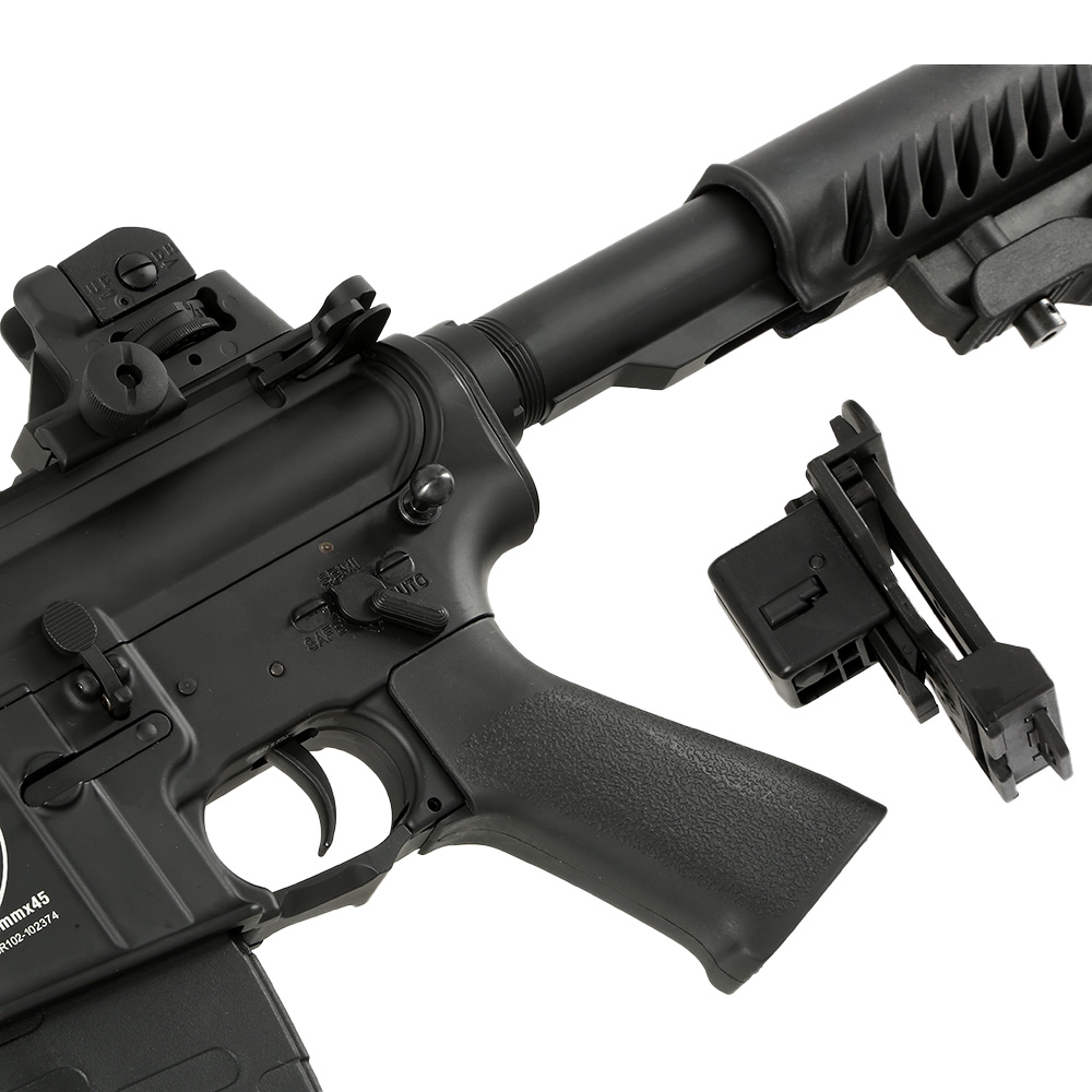 APS Speed Draw Full Adjust Grtelhalterung fr M4 / AR-15 Airsoft Gewehre schwarz Bild 5