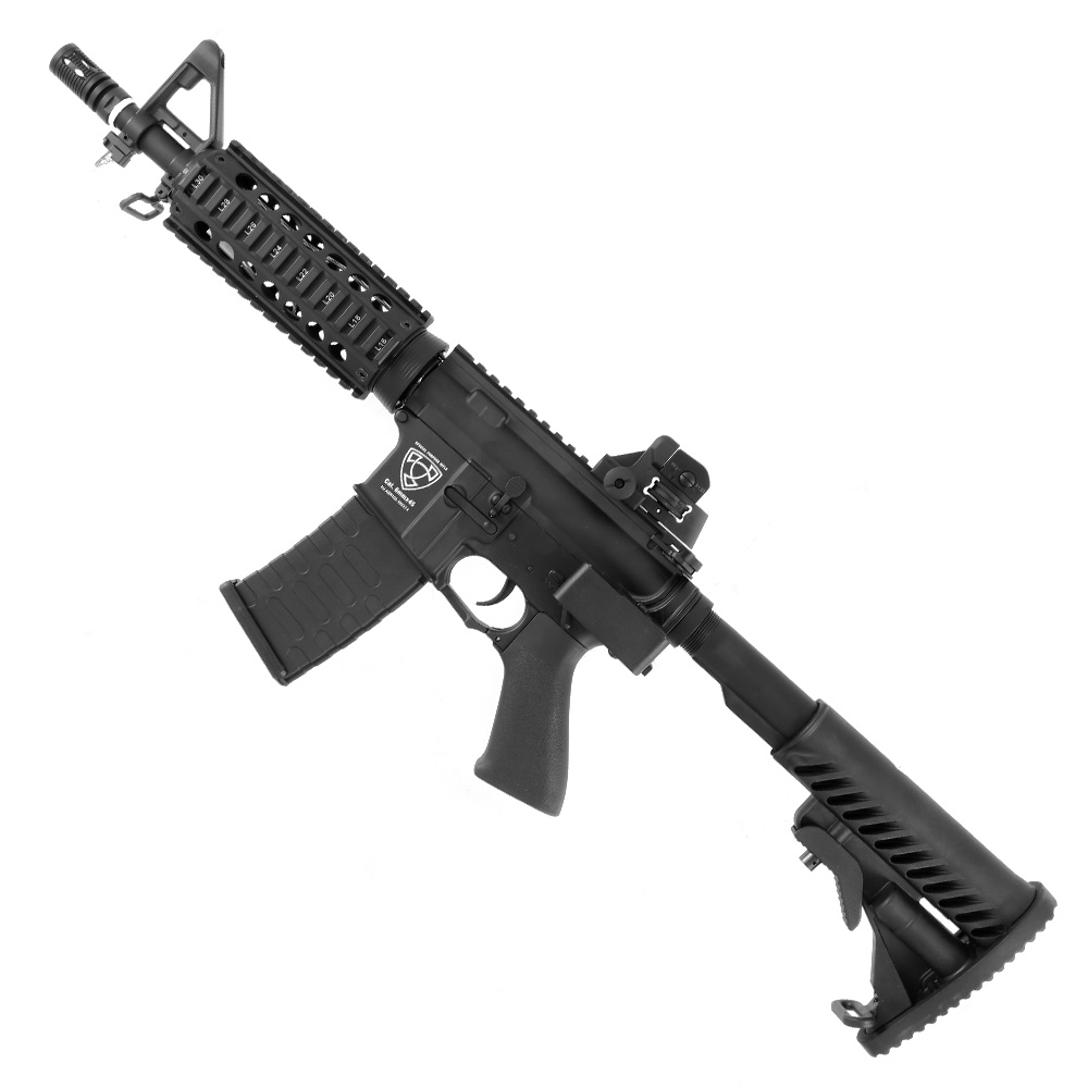 APS Speed Draw Lite Grtelclip / Beltclip fr M4 / AR-15 Airsoft Gewehre mit schraubbarem Gehusestift schwarz Bild 8