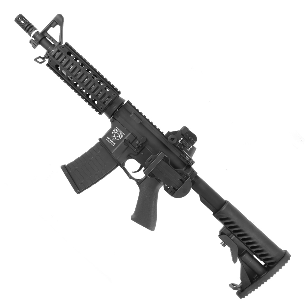 APS Speed Draw Full Adjust Grtelhalterung fr M4 / AR-15 Airsoft Gewehre mit schraubbarem Gehusestift schwarz Bild 8