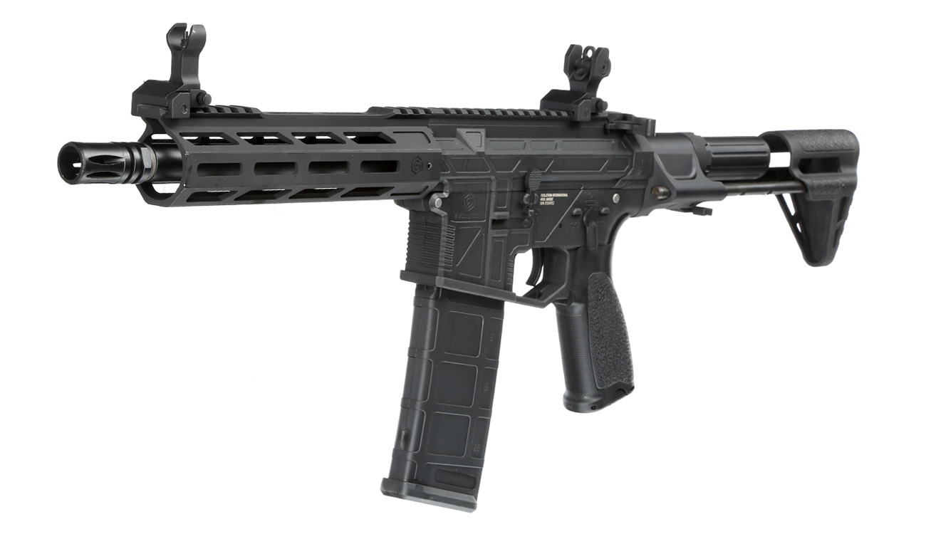 Versandrcklufer Evolution M4 Ghost S EMR PDW Carbontech ETU-Mosfet S-AEG 6mm BB schwarz