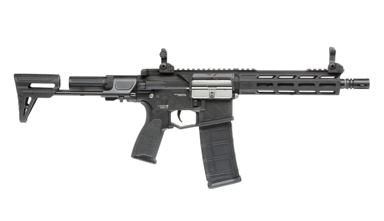 Versandrcklufer Evolution M4 Ghost S EMR PDW Carbontech ETU-Mosfet S-AEG 6mm BB schwarz Bild 2