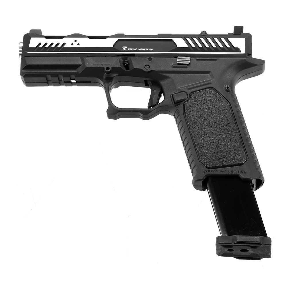 EMG / Strike Industries ARK mit Metallschlitten GBB 6mm BB 2-Tone schwarz-silber Bild 5