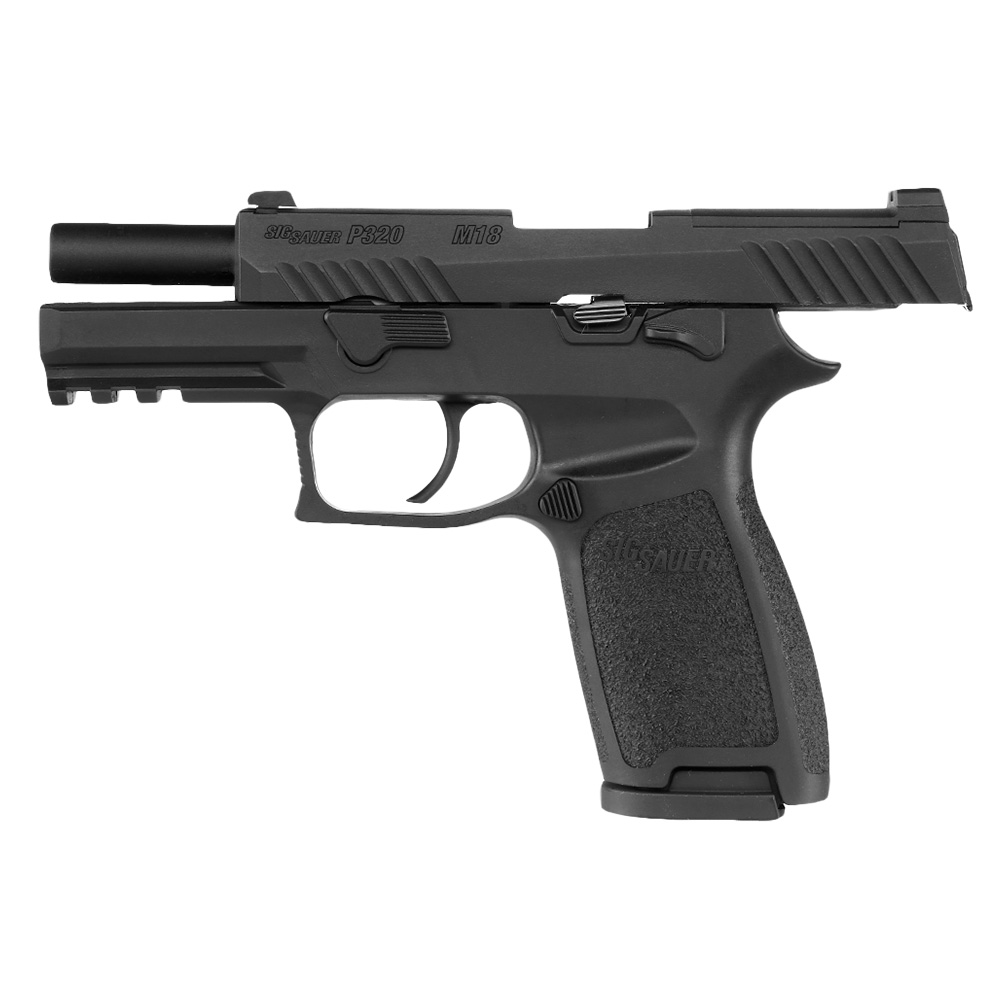 VFC Sig Sauer ProForce P320-M18 m. Metallschlitten Gas-Blow-Back 6mm BB schwarz Bild 2