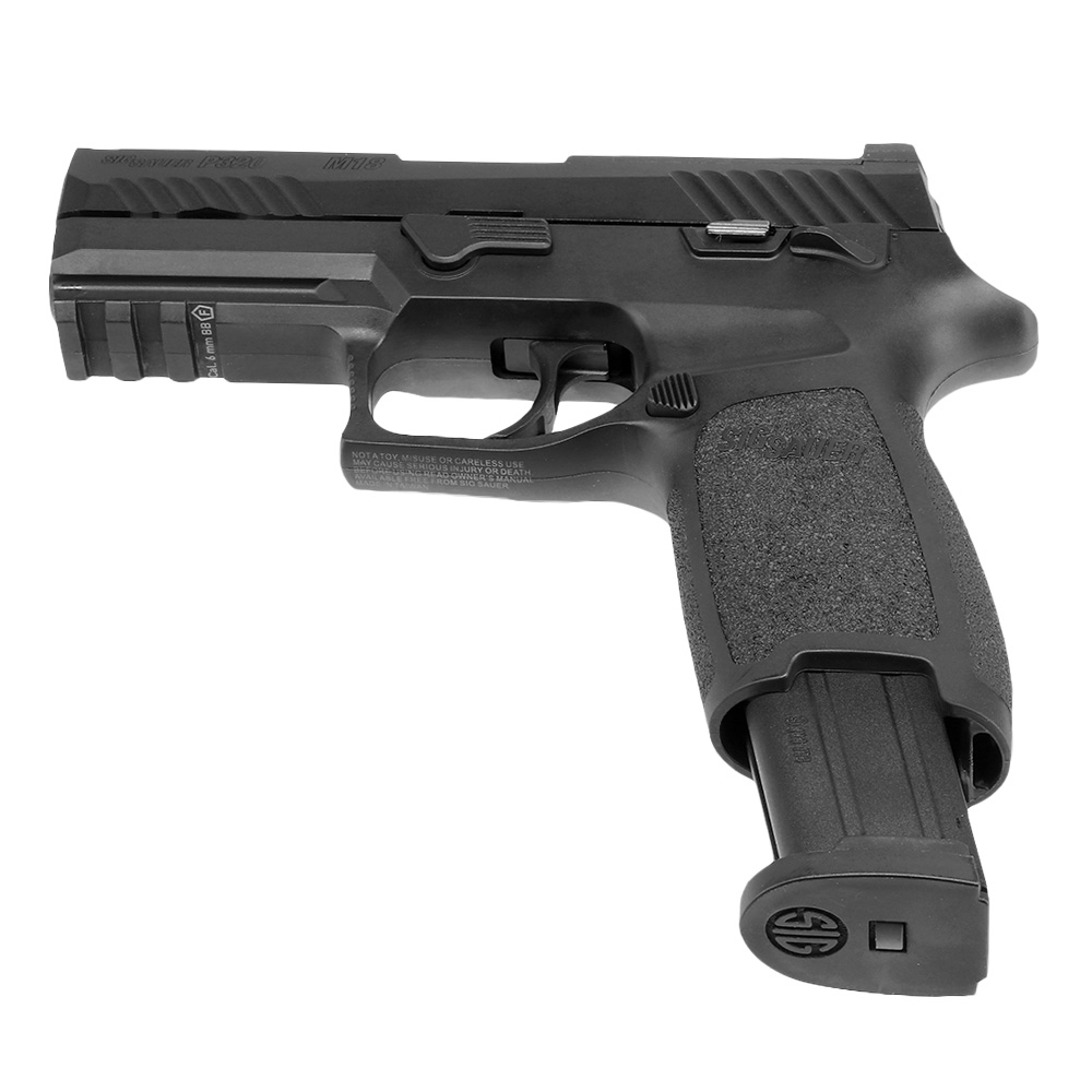 VFC Sig Sauer ProForce P320-M18 m. Metallschlitten Gas-Blow-Back 6mm BB schwarz Bild 5