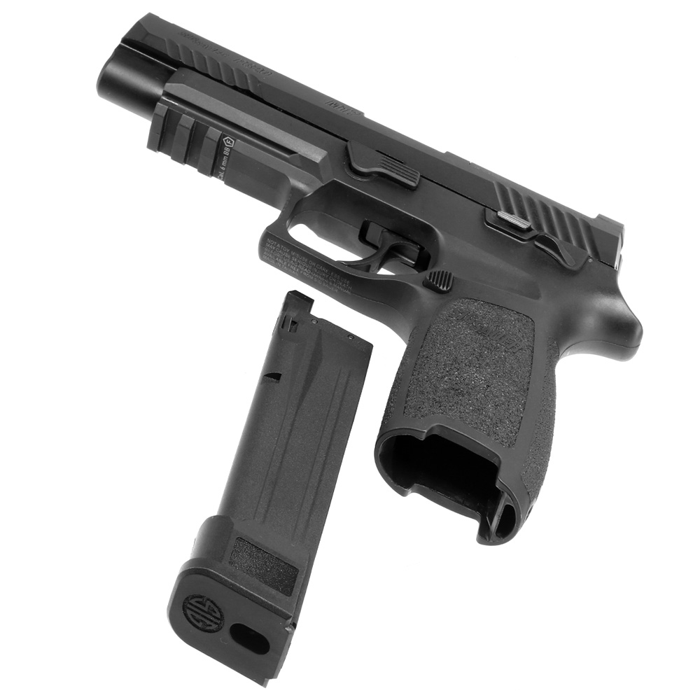 VFC Sig Sauer ProForce P320-M17 m. Metallschlitten CO2 BlowBack 6mm BB schwarz Bild 6