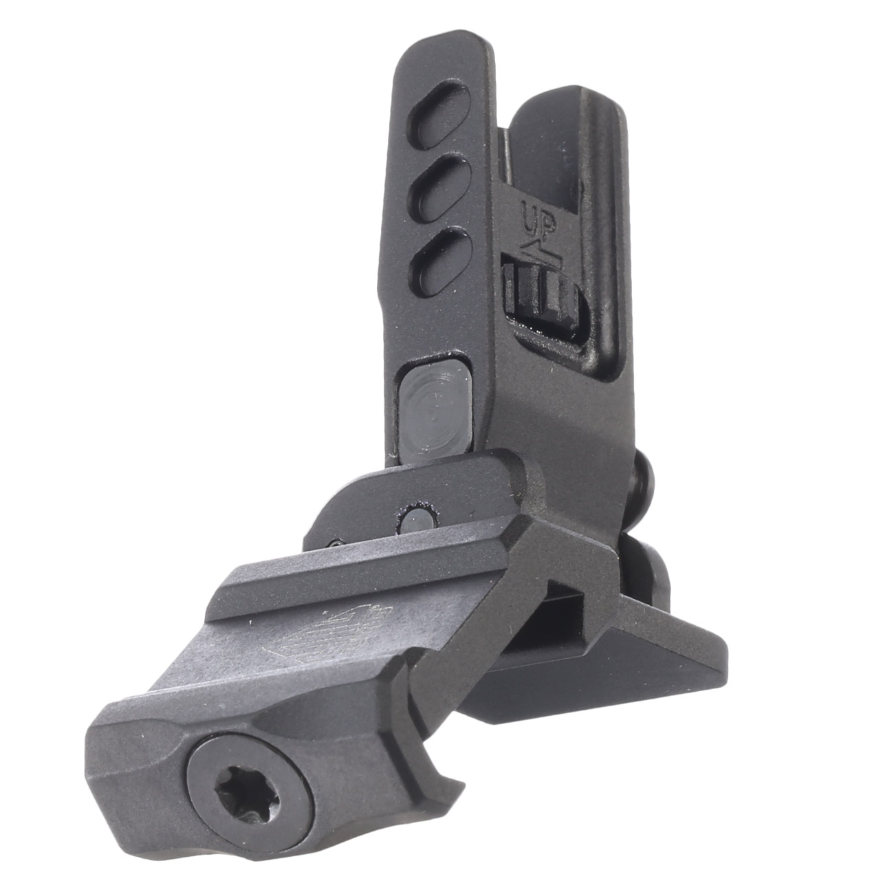 UTG Accu-Sync 45 Grad Flip-Up Front Sight schwarz f. 21mm Schienen schwarz Bild 3