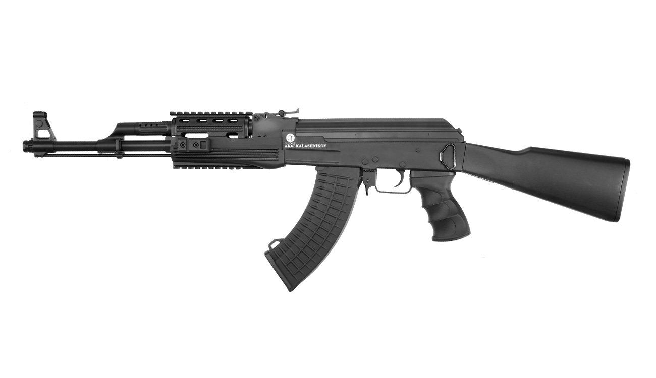 Cybergun Kalashnikov AK47 Tactical Komplettset S-AEG 6mm BB schwarz Bild 1