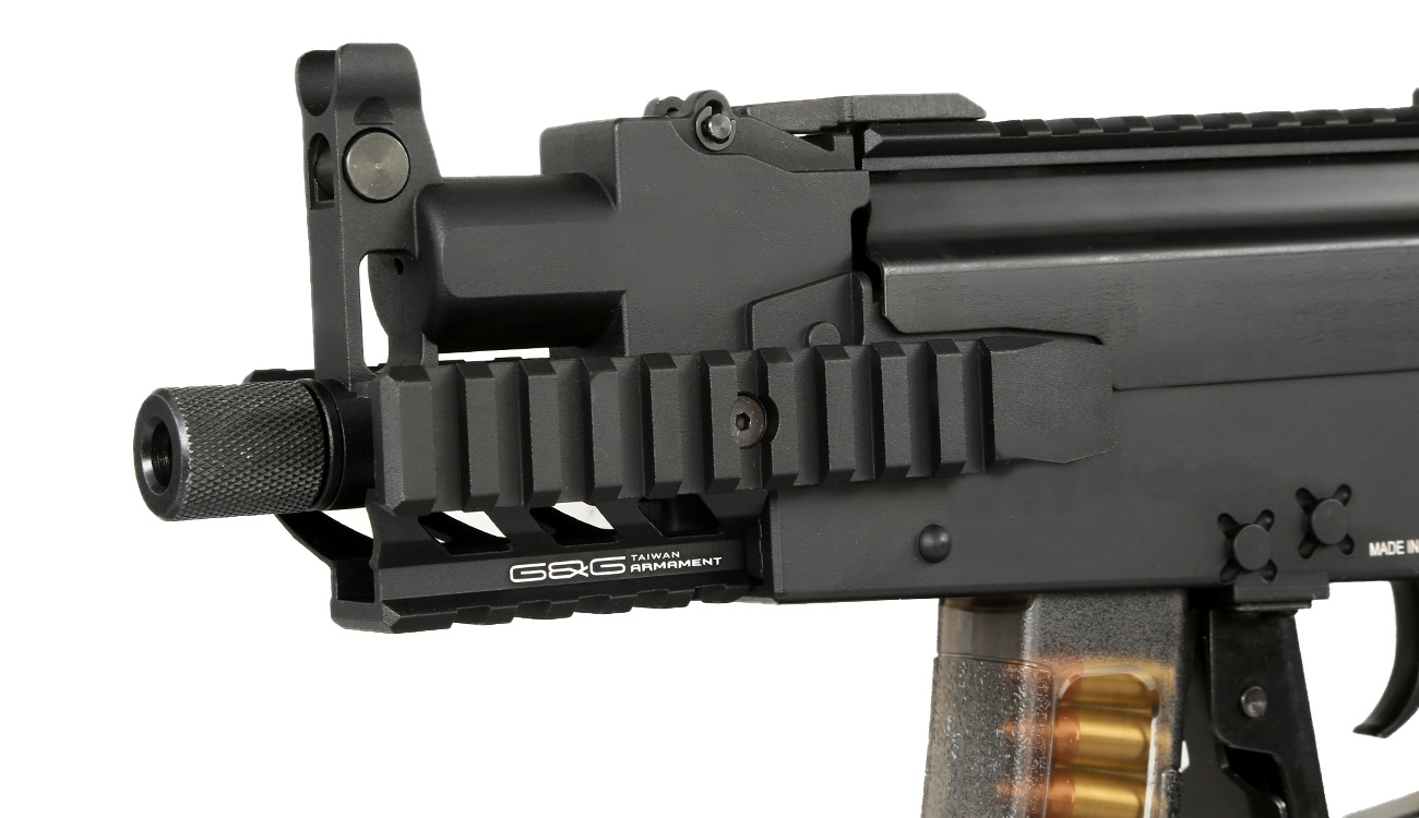 G&G PRK9 ETU-Mosfet Vollmetall S-AEG 6mm BB schwarz Bild 6