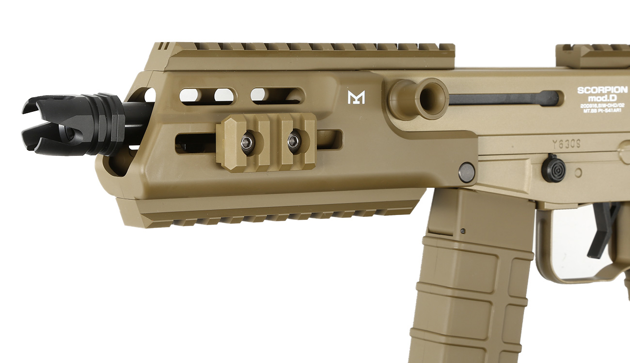 Tokyo Marui Scorpion mod. D S-AEG 6mm BB Flat Dark Earth Bild 6