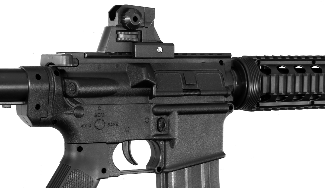 Vigor M4 R.I.S. Carbine Springer Softair 6mm BB schwarz Bild 8