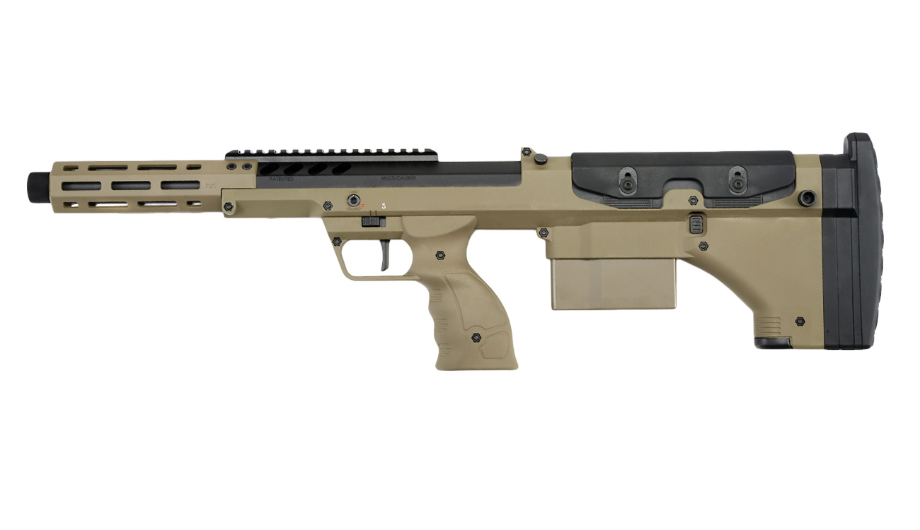 Silverback Desert Tech SRS-A2 / M2 Sport 16 Zoll Pull-Bolt Bullpup Springer 6mm BB Flat Dark Earth Bild 1