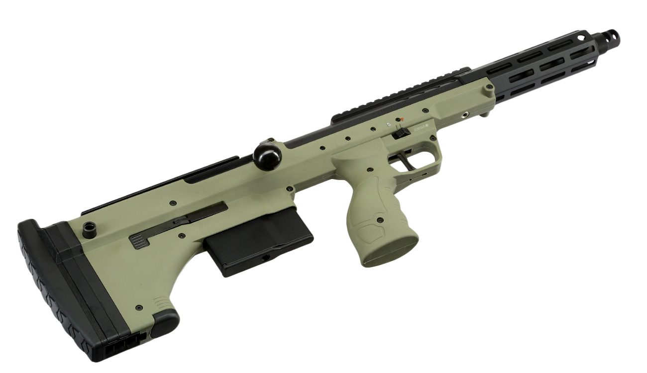 Silverback Desert Tech SRS-A2 / M2 Covert 16 Zoll Pull-Bolt Bullpup Springer 6mm BB oliv Bild 4