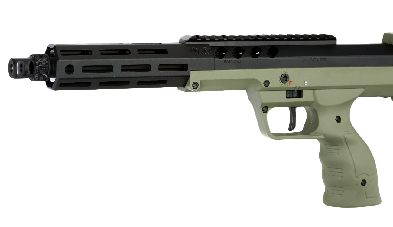 Silverback Desert Tech SRS-A2 / M2 Covert 16 Zoll Pull-Bolt Bullpup Springer 6mm BB oliv Bild 6