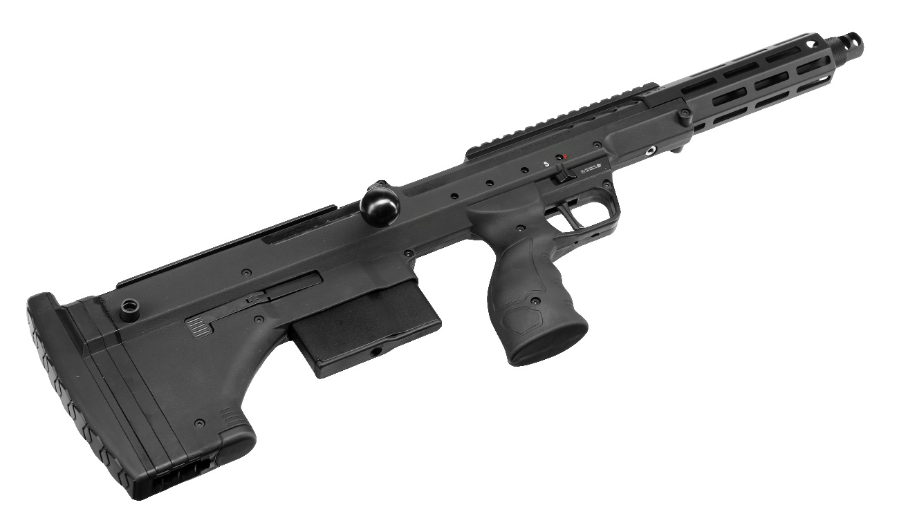 Silverback Desert Tech SRS-A2 / M2 Covert 16 Zoll Pull-Bolt Bullpup Springer 6mm BB schwarz Bild 4