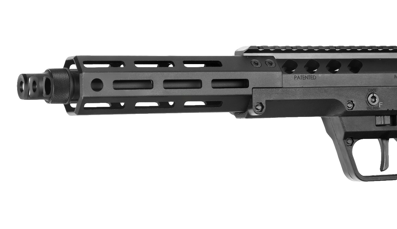 Silverback Desert Tech SRS-A2 / M2 Covert 16 Zoll Pull-Bolt Bullpup Springer 6mm BB schwarz Bild 6