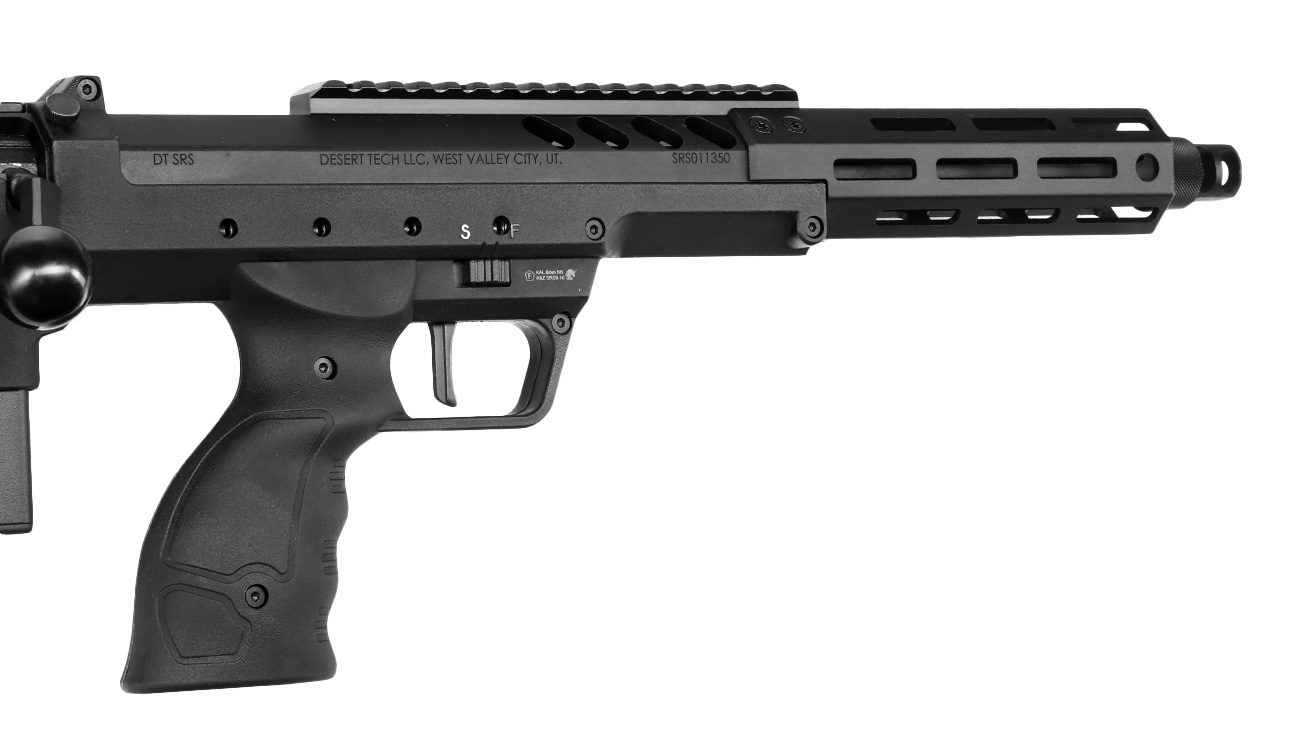 Silverback Desert Tech SRS-A2 / M2 Covert 16 Zoll Pull-Bolt Bullpup Springer 6mm BB schwarz Bild 8