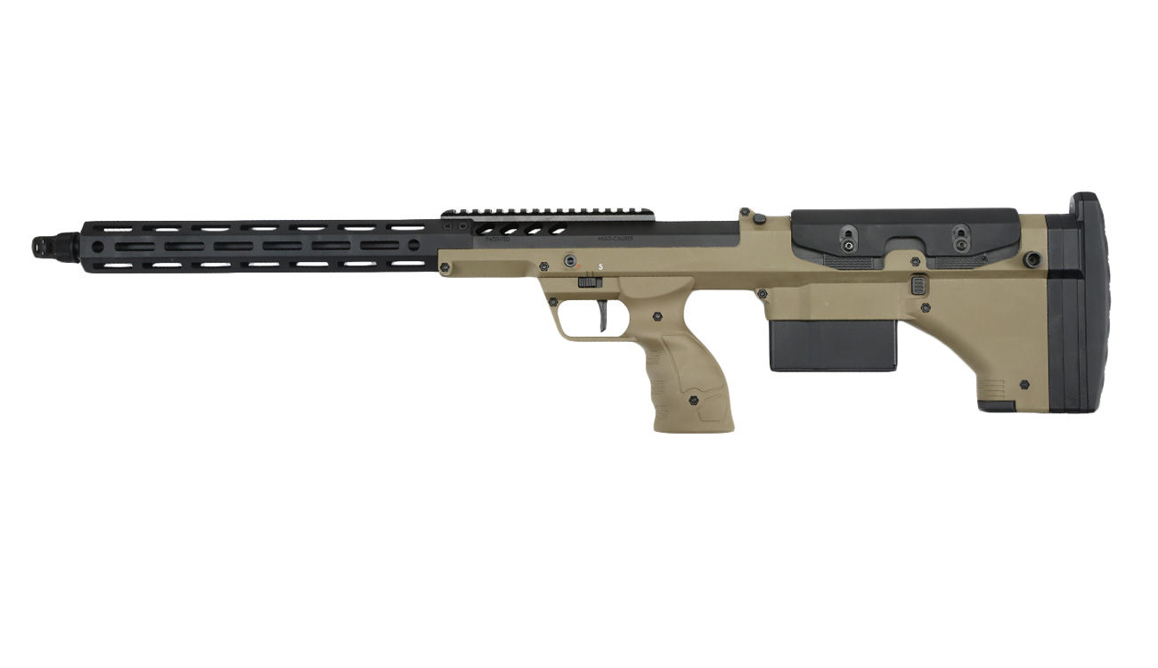 Silverback Desert Tech SRS-A2 / M2 Covert 22 Zoll Pull-Bolt Bullpup Springer 6mm BB Flat Dark Earth Bild 1