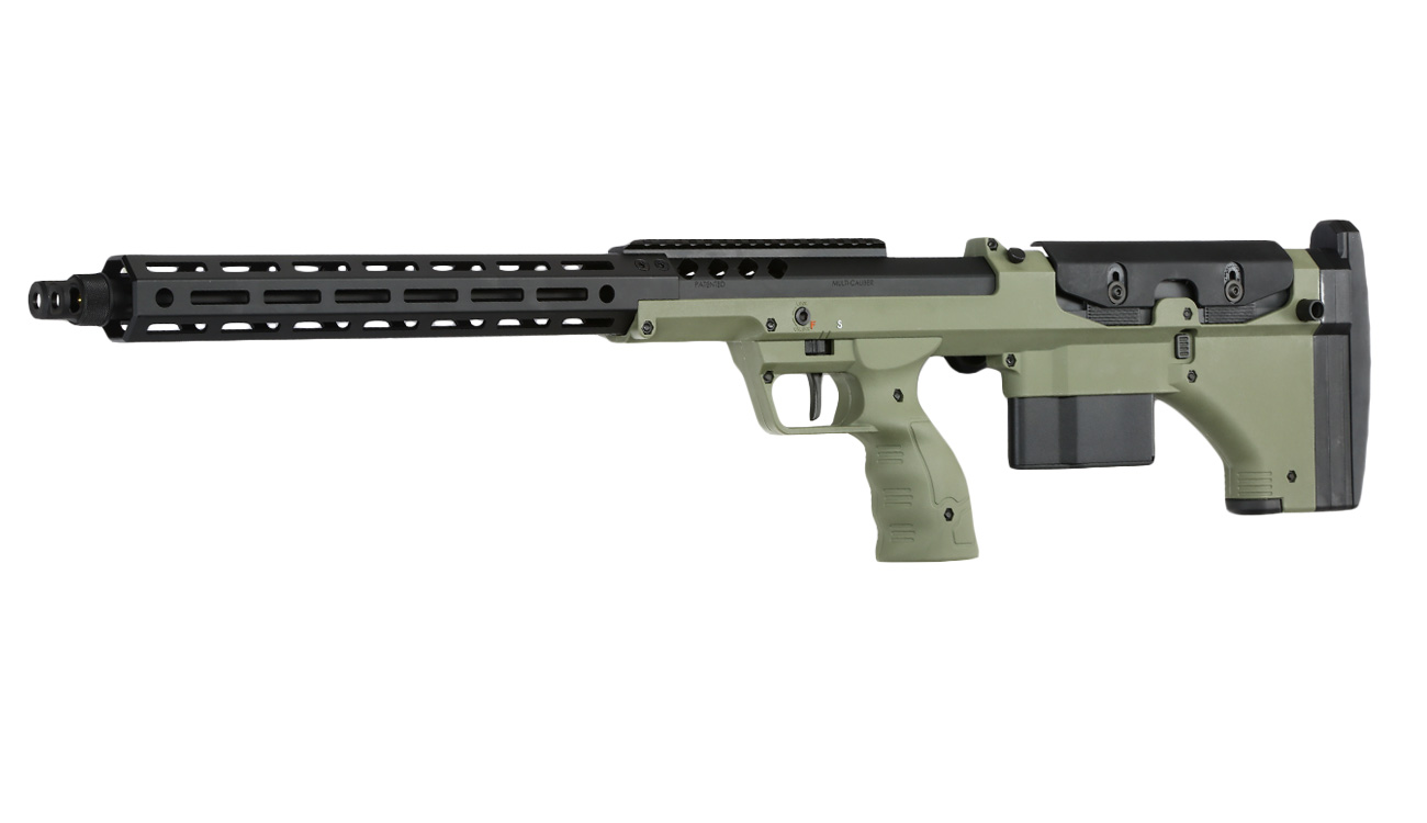 Silverback Desert Tech SRS-A2 / M2 Covert 22 Zoll Pull-Bolt Bullpup Springer 6mm BB oliv