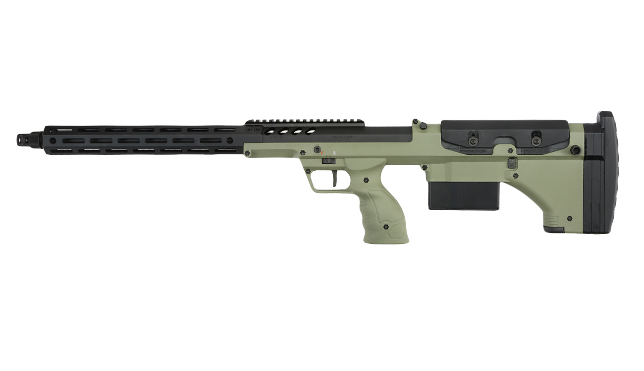 Silverback Desert Tech SRS-A2 / M2 Covert 22 Zoll Pull-Bolt Bullpup Springer 6mm BB oliv Bild 1